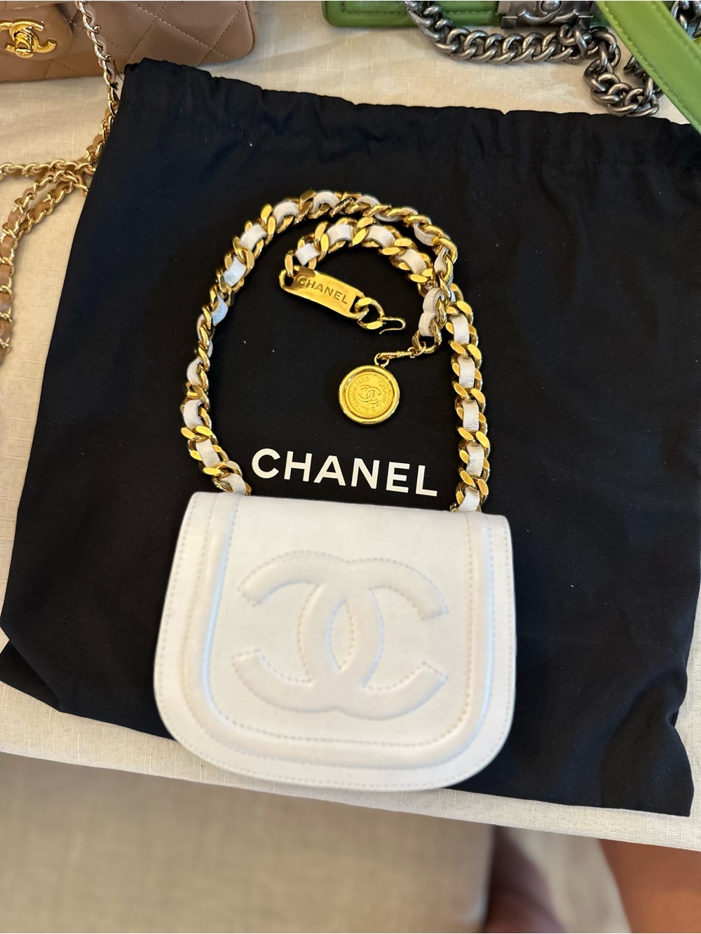 100% authentic Chanel belt, belt only - Picture 8 of 12